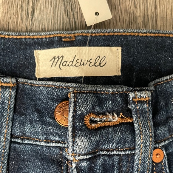 Madewell Mom jeans, Dark blue with five pockets - Picture 2 of 14